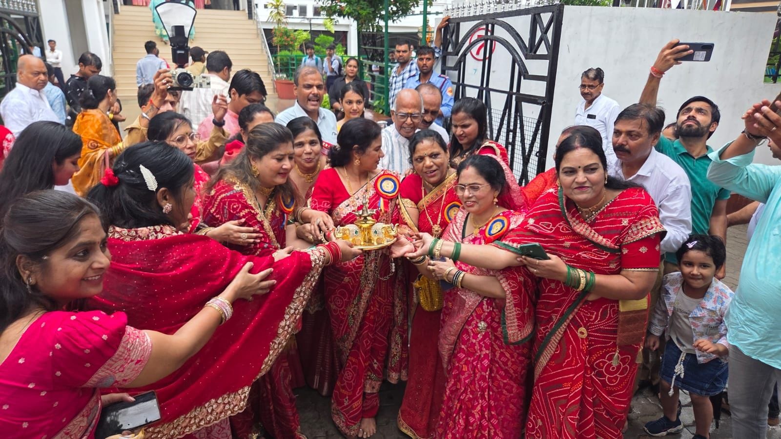 कानपुर मार्ग स्थित सीएमएस ऑडिटोरियम में आयोजित महोत्सव। कानपुर मार्ग स्थित सीएमएस ऑडिटोरियम में आयोजित महोत्सव।