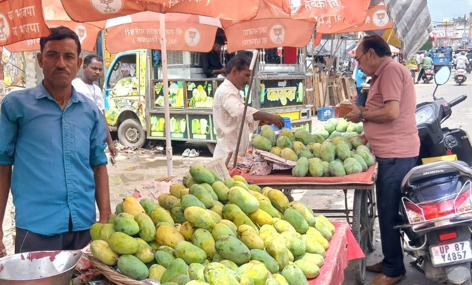 फोटो 29-राष्ट्रीय आम दिवस की खबर से संबंधित फोटो गोपाल माहेश्वरी । स्रोत संवाद
