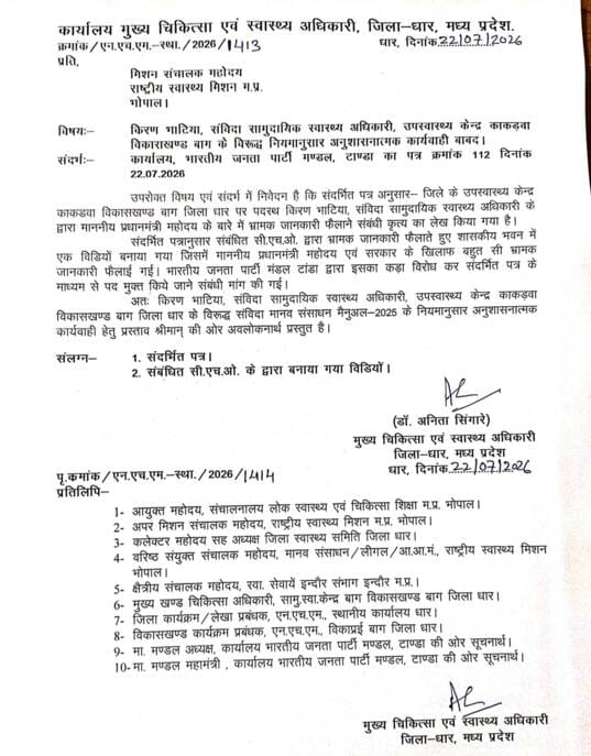 वीडियो में सीएचओ सरकार को घेरते हुए वीडियो में सीएचओ सरकार को घेरते हुए
