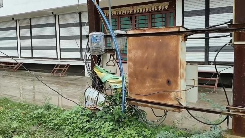 लापरवाही के कारण गई गाय की जान हो सकता था बड़ा हादसा