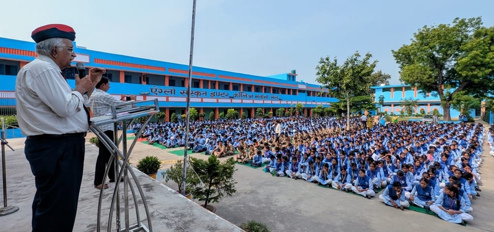 कृषक इण्टर कालिज में 73 यूपी बटालियन द्वारा कारगिल दिवस पर आयोजित कार्यक्रम में उपस्थित एन सी कृषक इण्टर कालिज में 73 यूपी बटालियन द्वारा कारगिल दिवस पर आयोजित कार्यक्रम में उपस्थित एन सी