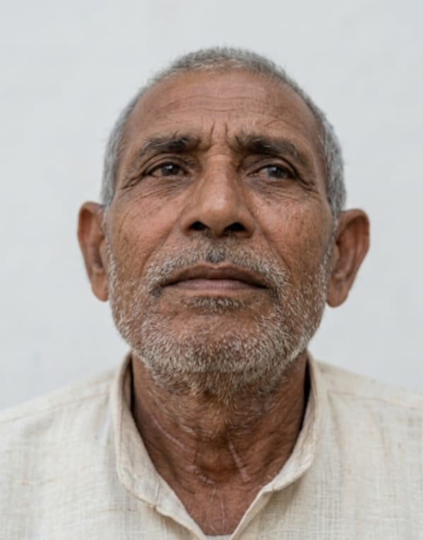 फोटो16-सहावर में सामुदायिक स्वास्थ्य केंद्र पर खड़े मृतक वृद्ध निरंजन के परिजन । संवाद फोटो16-सहावर में सामुदायिक स्वास्थ्य केंद्र पर खड़े मृतक वृद्ध निरंजन के परिजन । संवाद