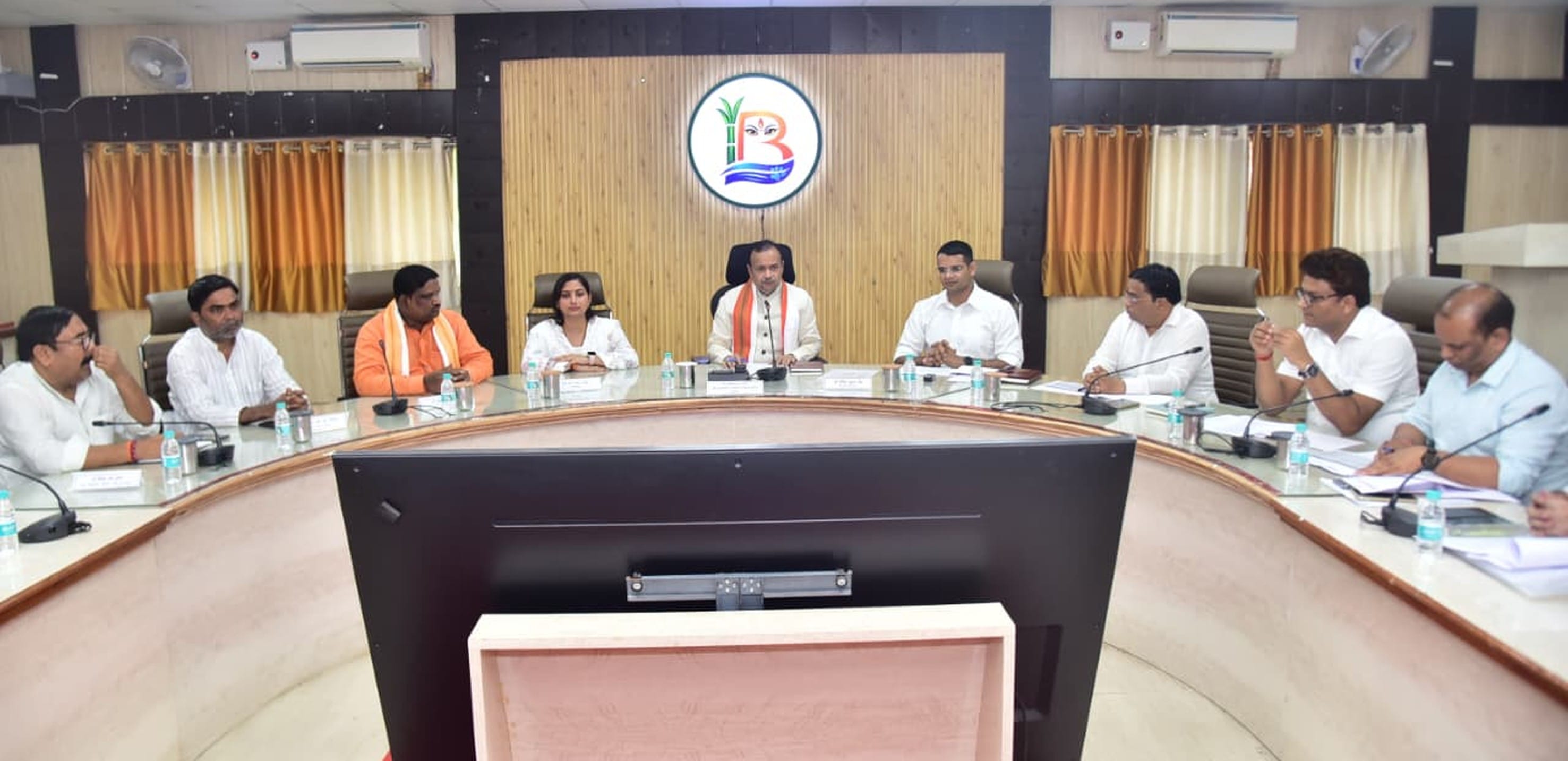 मंत्री जेपीएस राठौर का जिले में दौरा 