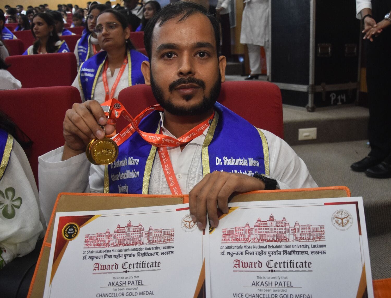 पुनर्वास विश्वविद्यालय के 13वें दीक्षांत में 27 दिव्यांग विद्यार्थियों ने जीते 45 पदक पुनर्वास विश्वविद्यालय के 13वें दीक्षांत में 27 दिव्यांग विद्यार्थियों ने जीते 45 पदक