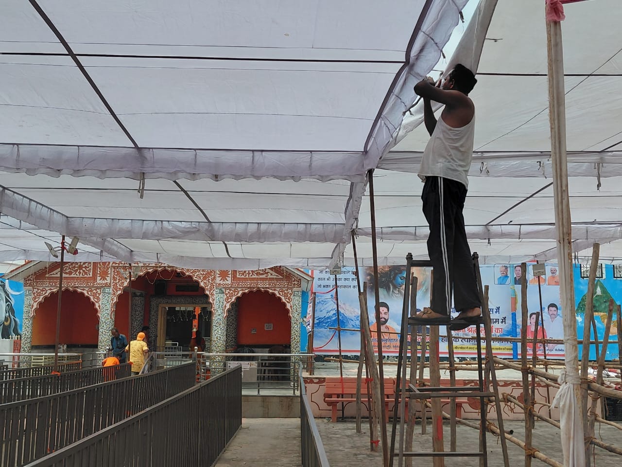 कस्बा बरखेड़ा में कछला रबाना होते काबडियो का जत्था संवाद कस्बा बरखेड़ा में कछला रबाना होते काबडियो का जत्था संवाद