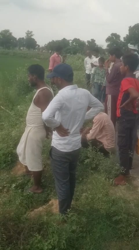 कांट में खेत पर पलटी स्कूली वैन। स्रोत: वीडियो ग्रेब कांट में खेत पर पलटी स्कूली वैन। स्रोत: वीडियो ग्रेब