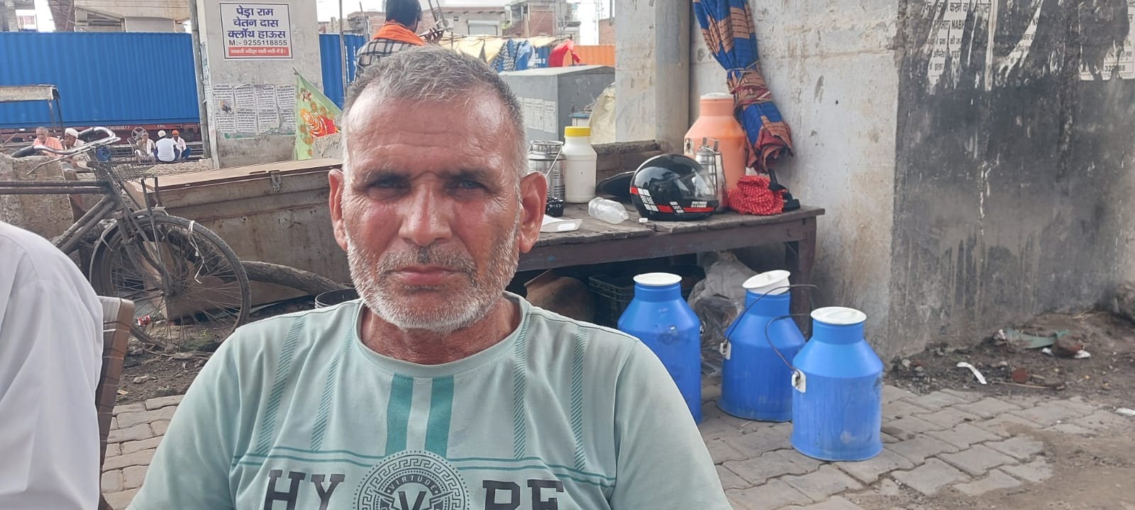 बारिश से खिली फसल। संवाद बारिश से खिली फसल। संवाद
