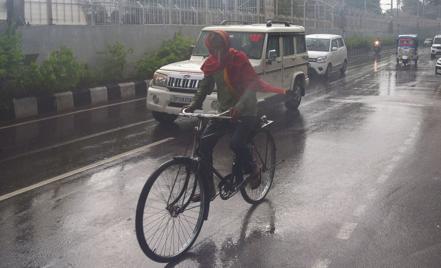 बुधवार को भी राजधानी में बारिश हुई। बुधवार को भी राजधानी में बारिश हुई।