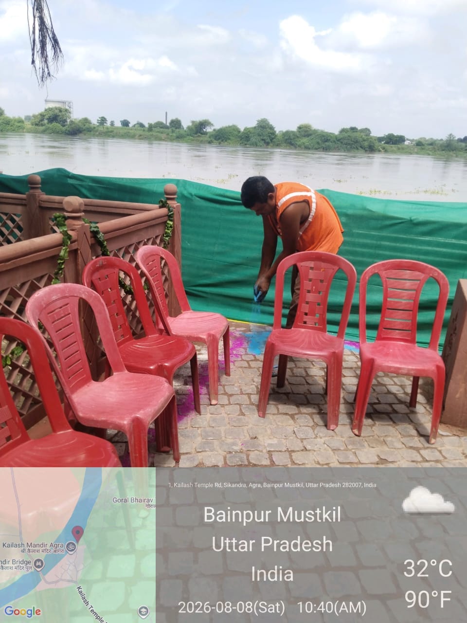 बल्केश्वर महादेव, परिक्रमा से पहले तैयारी की झलक बल्केश्वर महादेव, परिक्रमा से पहले तैयारी की झलक