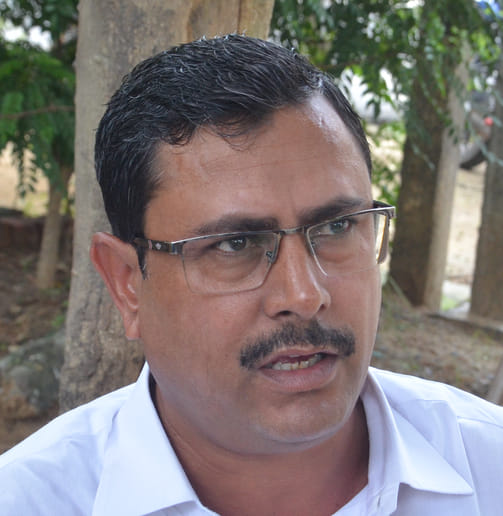 ग्रेटर नोएडा के सेक्टर ओमीक्रॉन तीन में अमर उजाला द्वारा आयोजित संवाद कार्यक्रम में सेक्टर की स