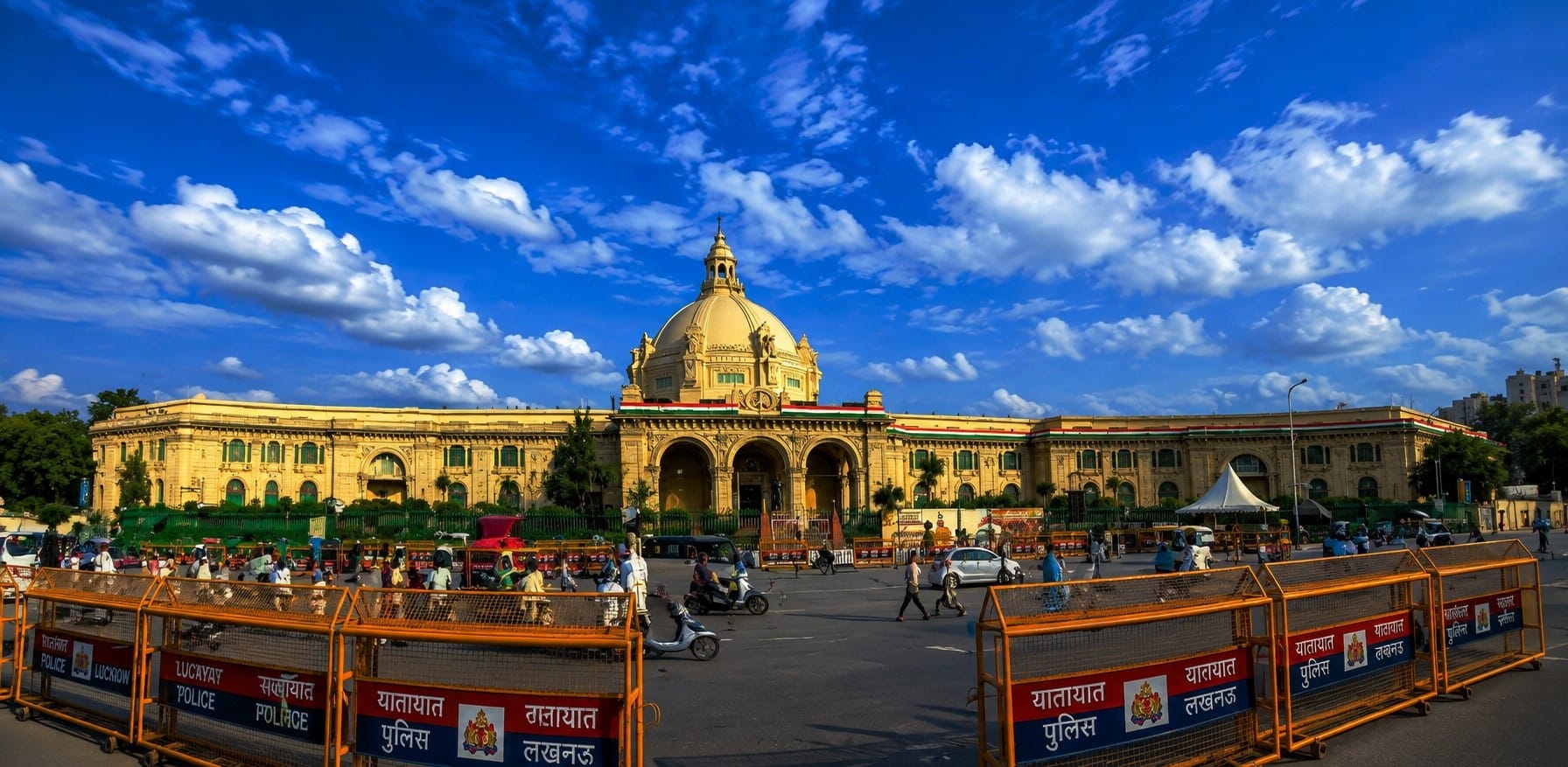 राजधानी में शनिवार को धूप-छांव का खेल चला। 