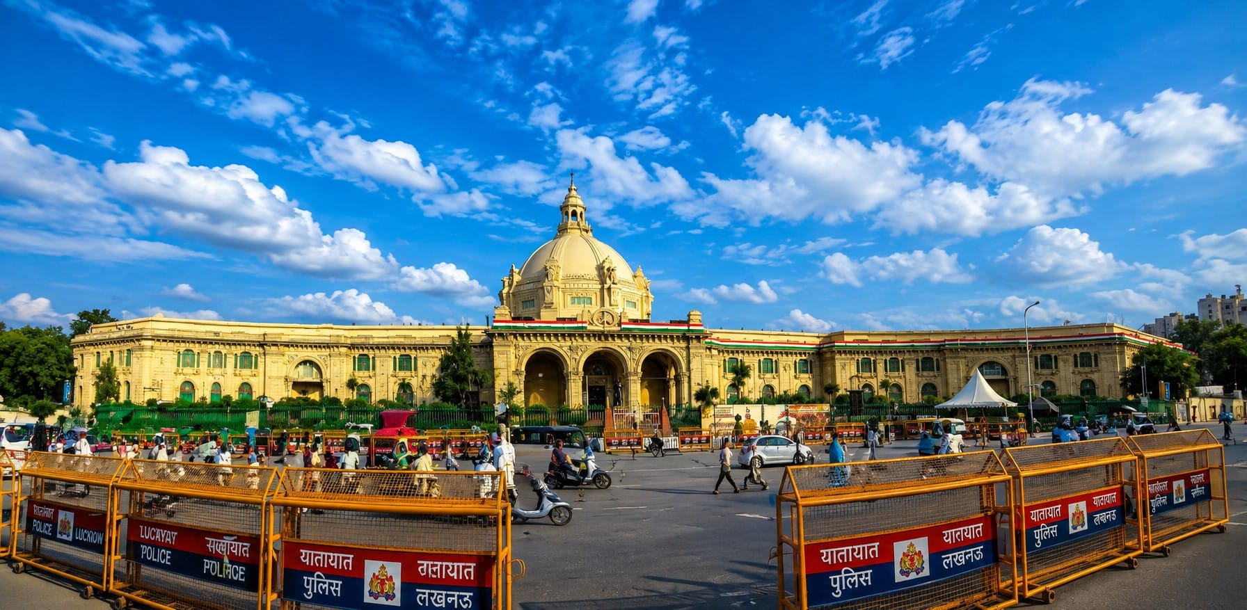 राजधानी में शनिवार को धूप-छांव का खेल चला। 