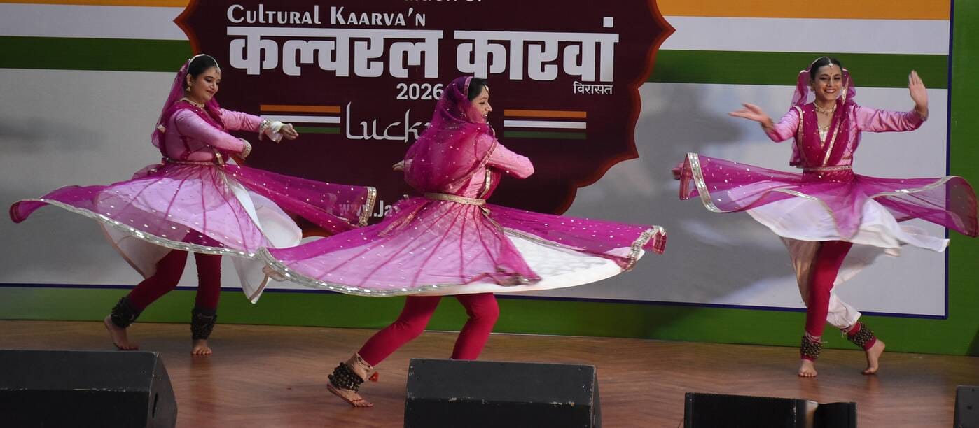 कल्चरल कारवां में साहित्य, संगीत और कला का संगम