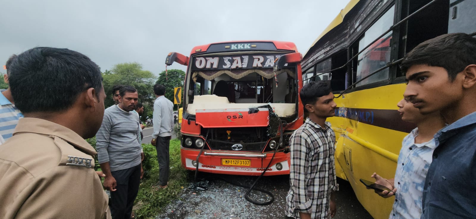 घायलों का हुआ उपचार