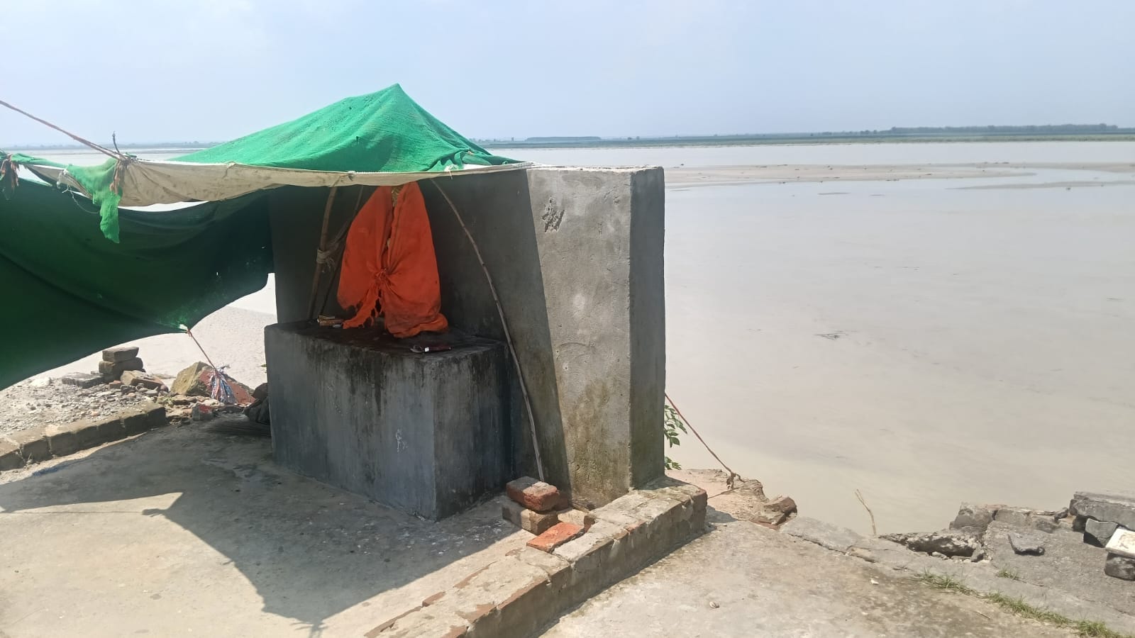 बालावाली में बाढ़ चौकी में लगा ताला संवाद
