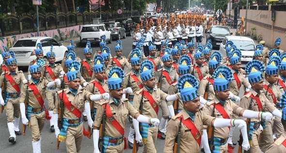 रिहर्सल में दिखा 15 अगस्त वाला जोश