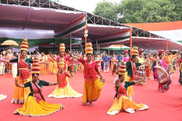 रिहर्सल में दिखा 15 अगस्त वाला जोश