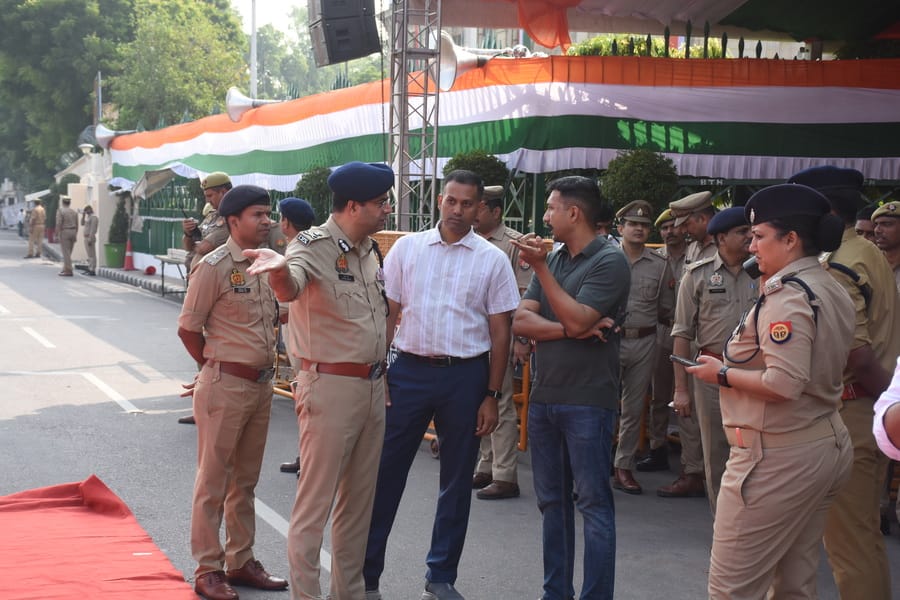 रिहर्सल में दिखा 15 अगस्त वाला जोश