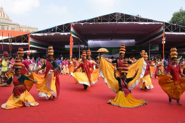 रिहर्सल में दिखा 15 अगस्त वाला जोश