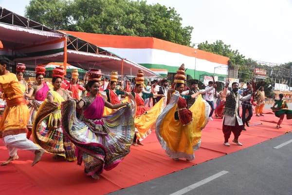 रिहर्सल में दिखा 15 अगस्त वाला जोश