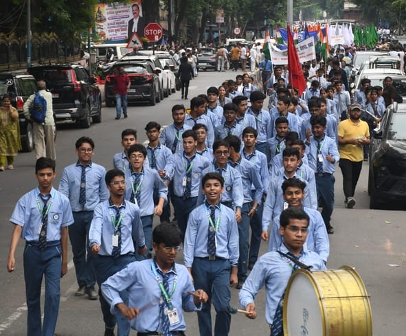 रिहर्सल में दिखा 15 अगस्त वाला जोश