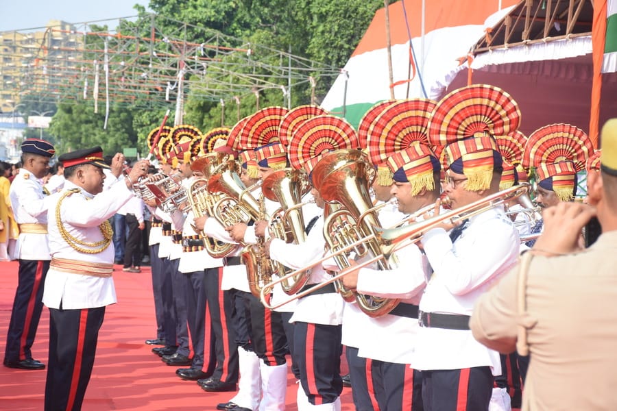 रिहर्सल में दिखा 15 अगस्त वाला जोश