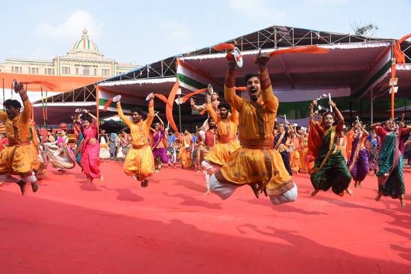 रिहर्सल में दिखा 15 अगस्त वाला जोश
