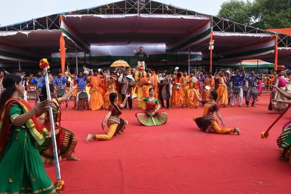 रिहर्सल में दिखा 15 अगस्त वाला जोश