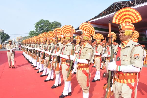 रिहर्सल में दिखा 15 अगस्त वाला जोश