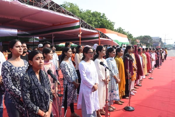 रिहर्सल में दिखा 15 अगस्त वाला जोश