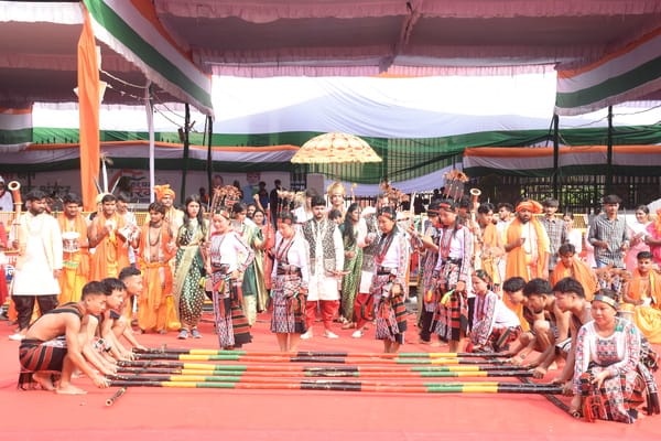 रिहर्सल में दिखा 15 अगस्त वाला जोश
