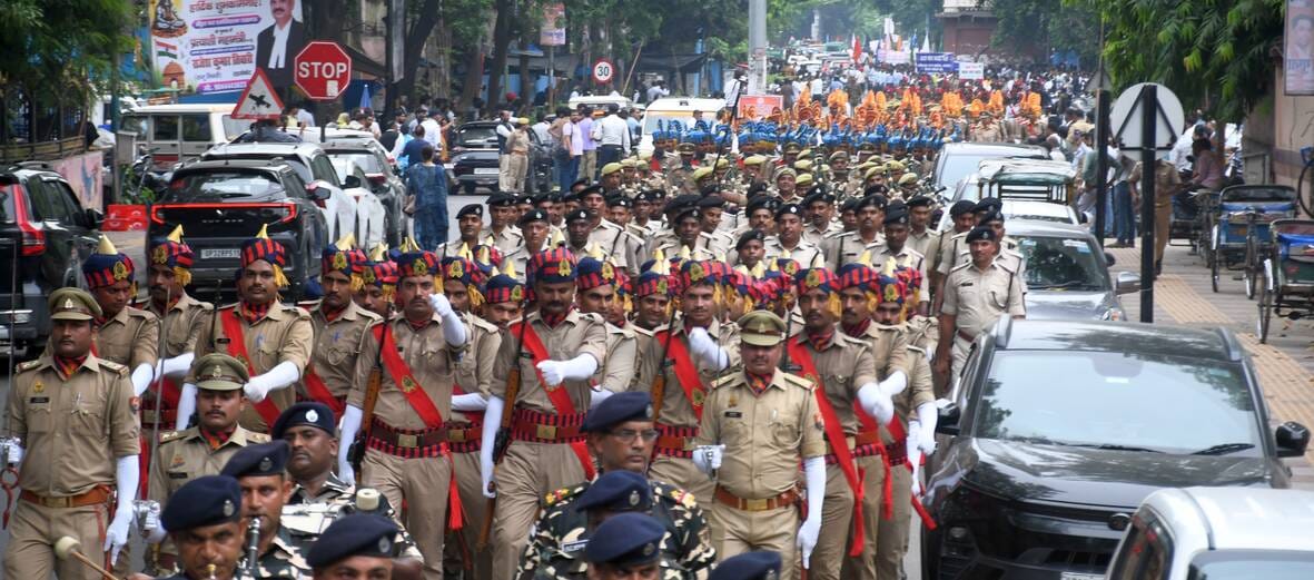 रिहर्सल में दिखा 15 अगस्त वाला जोश