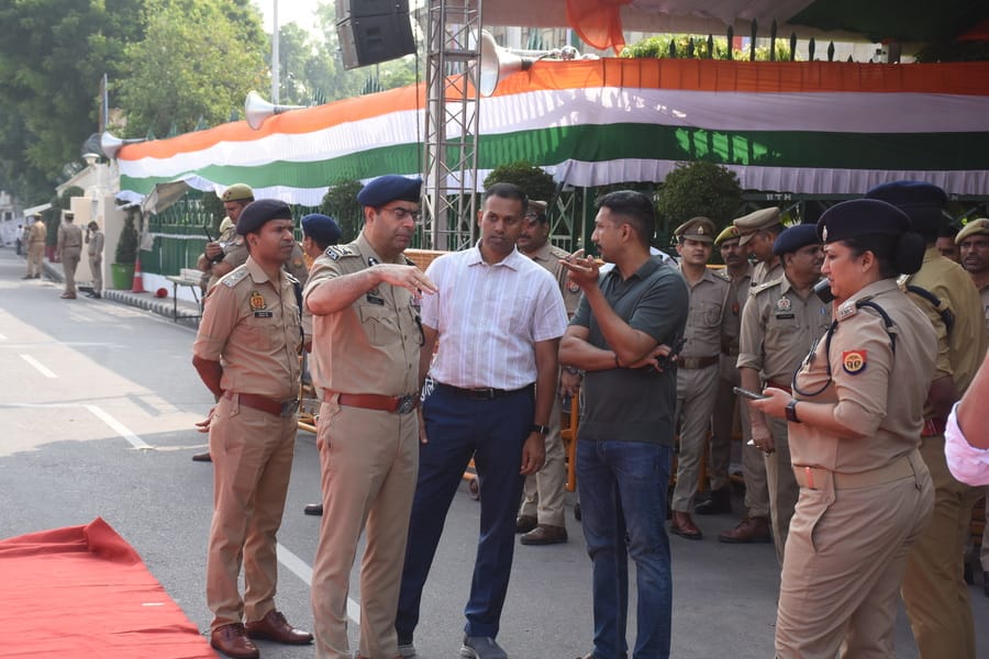 रिहर्सल में दिखा 15 अगस्त वाला जोश