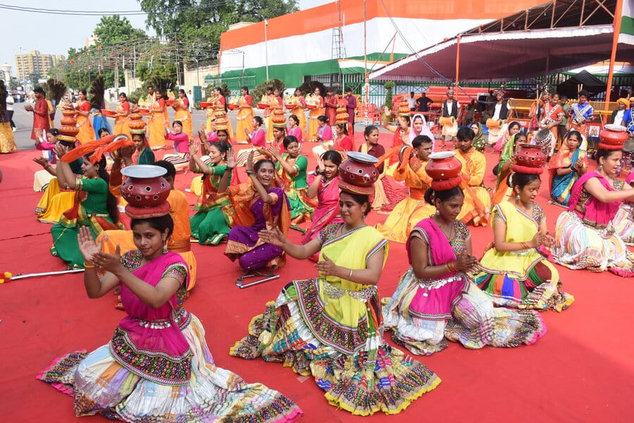 रिहर्सल में दिखा 15 अगस्त वाला जोश