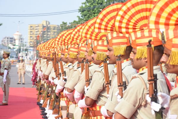 रिहर्सल में दिखा 15 अगस्त वाला जोश