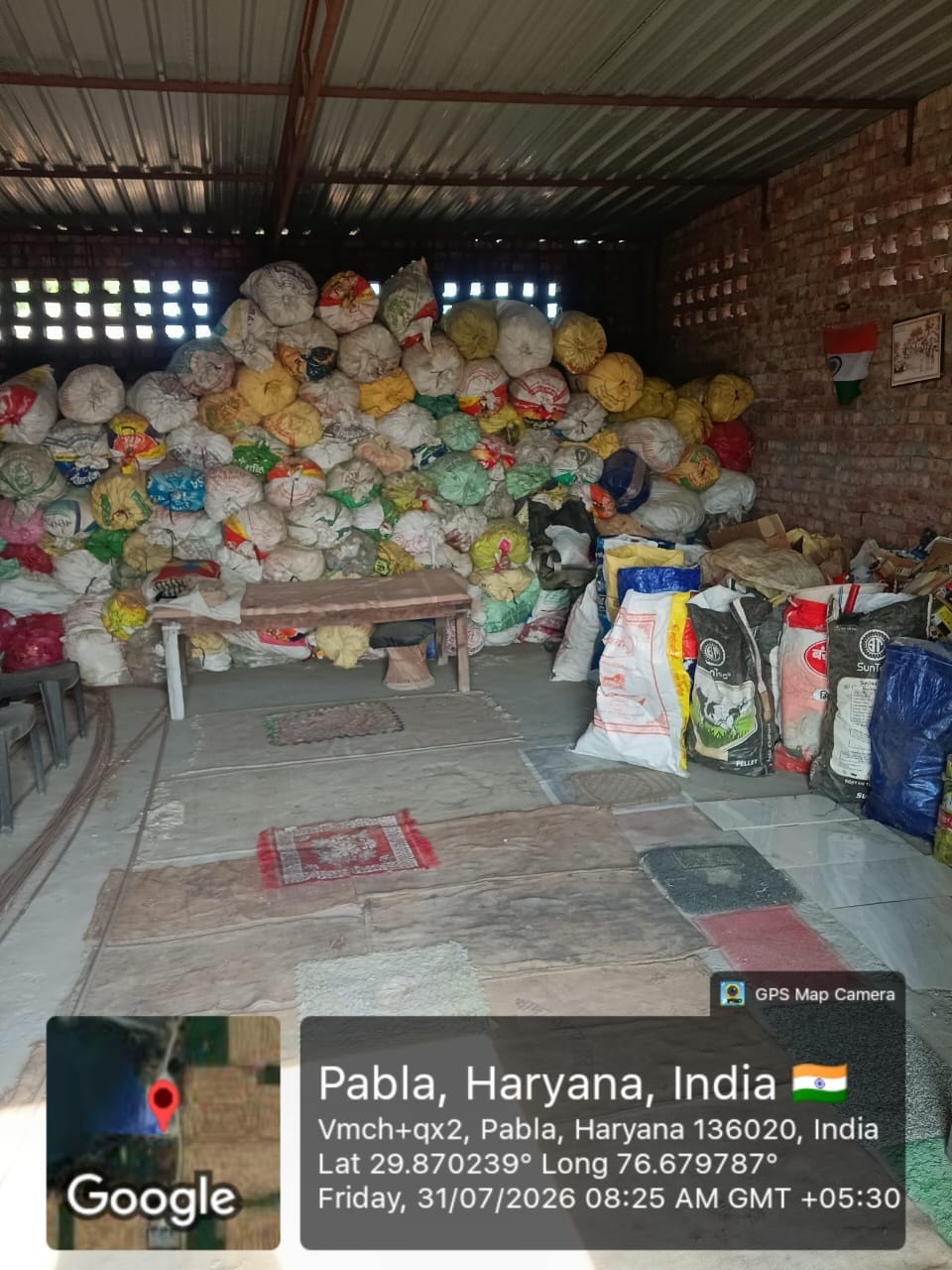 अंबाला रोड के नजदीक लगा कूड़ा का ढेर। संवाद