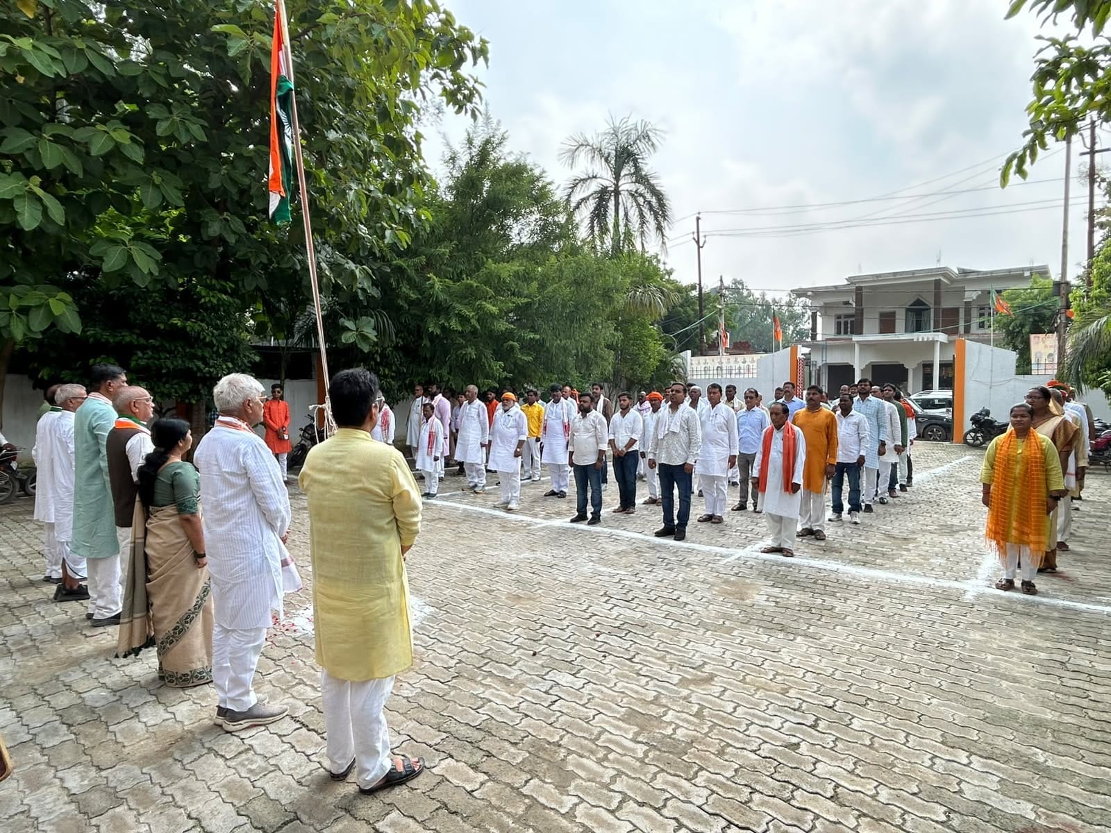 स्वतंत्रता दिवस पर ऑडिटोरियम हॉल सांस्कृतिक कार्यक्रम प्रस्तुत करतीं छात्राएं। संवाद स्वतंत्रता दिवस पर ऑडिटोरियम हॉल सांस्कृतिक कार्यक्रम प्रस्तुत करतीं छात्राएं। संवाद