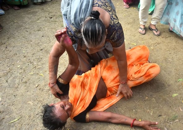 ऐतिहासिक महिला कुश्ती हापा में अनुभव और हौसले का दम देखने को मिला
