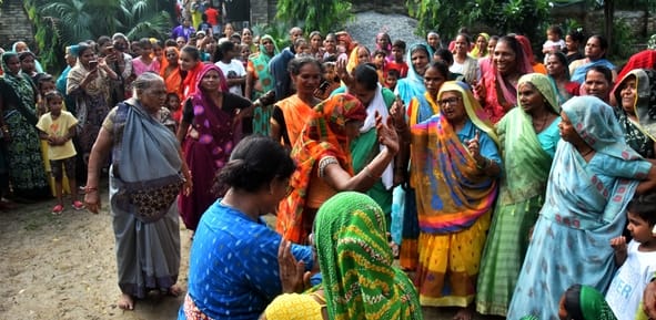 ऐतिहासिक महिला कुश्ती हापा में अनुभव और हौसले का दम देखने को मिला