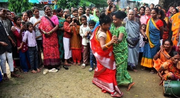 ऐतिहासिक महिला कुश्ती हापा में अनुभव और हौसले का दम देखने को मिला