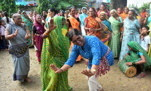 ऐतिहासिक महिला कुश्ती हापा में अनुभव और हौसले का दम देखने को मिला