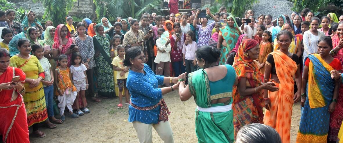 ऐतिहासिक महिला कुश्ती हापा में अनुभव और हौसले का दम देखने को मिला