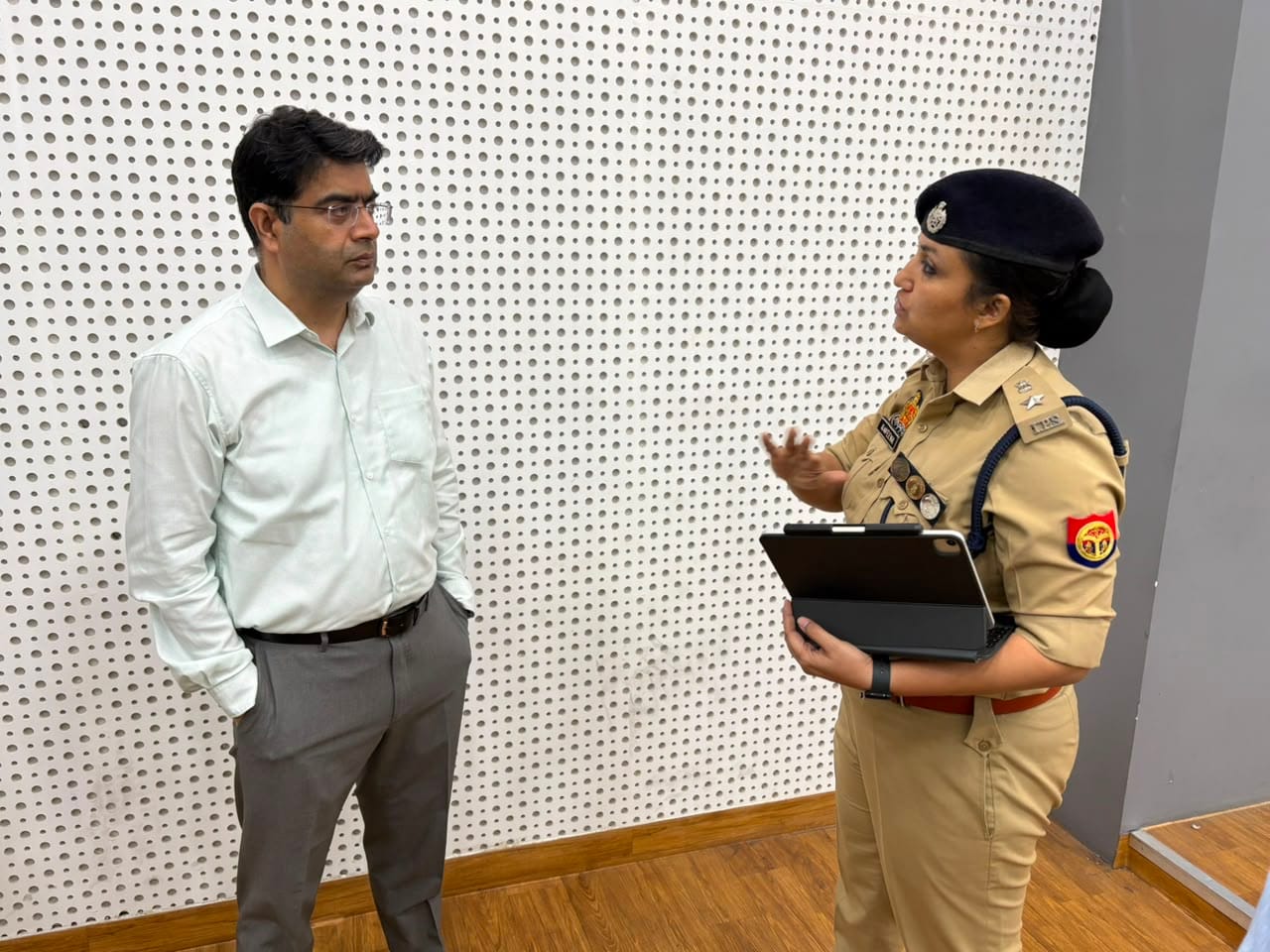 लालबाग स्थित इंटीग्रेटेड ट्रैफिक मैनेजमेंट सिस्टम (आईटीएमएस) और सेफ सिटी परियोजना का निरीक्षण क