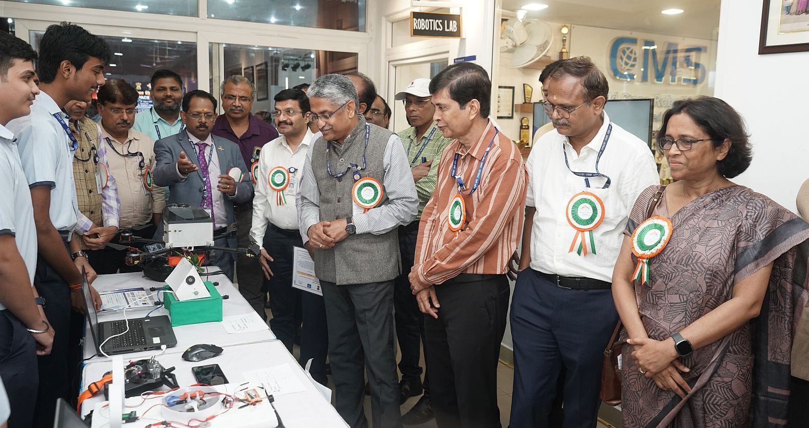 सीएमएस गोमतीनगर में मंगलवार को राष्ट्रीय अंतरिक्ष दिवस समारोह आयोजित हुआ। 