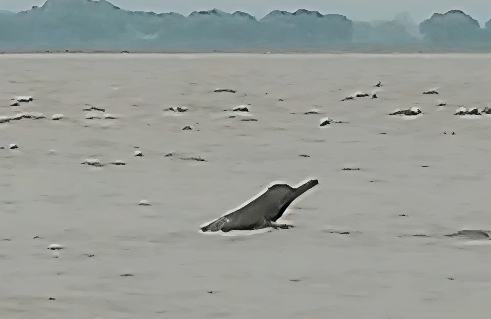 हसनपुरा गांव जाने वाली सड़क पर फैले बाढ़ के पानी से होकर निकलते ग्रामीण। संवाद हसनपुरा गांव जाने वाली सड़क पर फैले बाढ़ के पानी से होकर निकलते ग्रामीण। संवाद