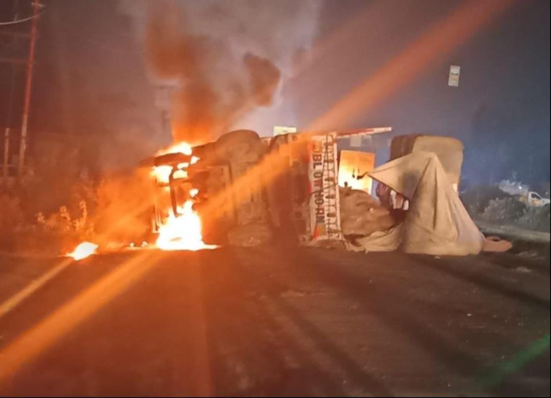 झिंझाना में आग से जले ट्रक चालक बिंदर का फाइल फोटो। स्रोत परिजन झिंझाना में आग से जले ट्रक चालक बिंदर का फाइल फोटो। स्रोत परिजन