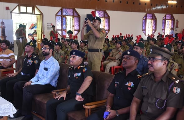कैडेट ने लिया टीबी मुक्त भारत का संकल्प कैडेट ने लिया टीबी मुक्त भारत का संकल्प