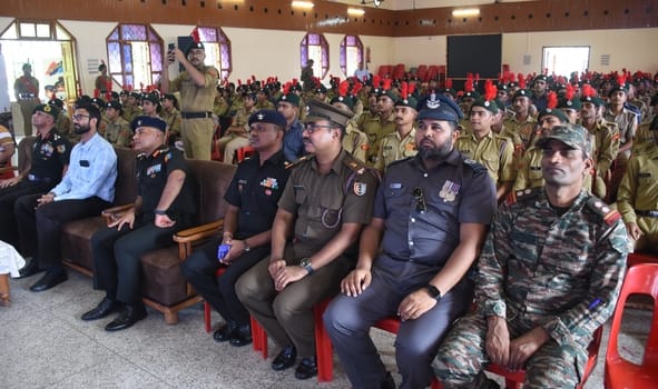 कैडेट ने लिया टीबी मुक्त भारत का संकल्प कैडेट ने लिया टीबी मुक्त भारत का संकल्प