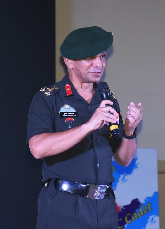 कैडेट ने लिया टीबी मुक्त भारत का संकल्प कैडेट ने लिया टीबी मुक्त भारत का संकल्प