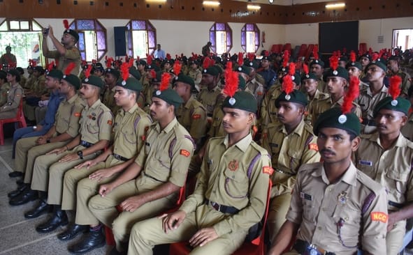 कैडेट ने लिया टीबी मुक्त भारत का संकल्प कैडेट ने लिया टीबी मुक्त भारत का संकल्प